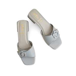 Zapatilla azul formal con estampado de animales FR8380 - Product Image 1