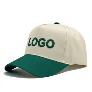 3D Embroidery Logo Custom 5 Panel Blank <b>Frame</b> Baseball Cap Common Unisex Four Seasons - Product Image 1