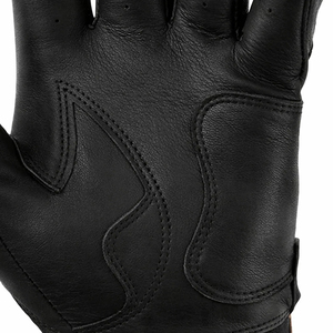 Guantes de Béisbol de Cuero Vacuno Negro y Marrón - Palma Reforzada con Agarre Antideslizante para un Rendimiento Dinámico - Product Image 6