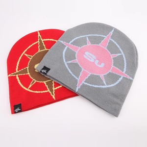 Gorros de Jacquard Personalizados con Logotipo Impreso en Toda la Superficie, Diseño Acrílico Unisex, Estilo Y2K - Product Image 6
