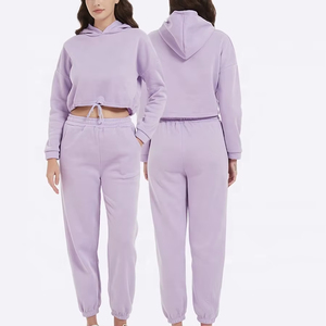 Tracksuit <b>Set</b> Premium Fabric Relaxed Fit Sweatshirt and <b>Jogger</b> <b>Matching</b> Casual Wear Outfit Women's Airport Outfit Tracksuit - Product Image 1