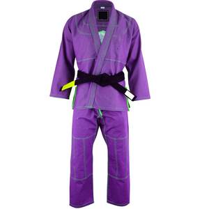 Ensembles de kimonos légers de compétition de Jiu-Jitsu Brésilien, patchs personnalisés, vente en gros, uniformes BJJ, logo brodé, 100% coton 220g - Product Image 6
