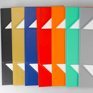 Boîtes d'emballage cadeau haut de gamme avec laminage mat et gaufrage, boîtes pliantes sept couleurs avec doublure en éponge - Product Image 3