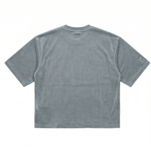 Camiseta Casual de Moda Urbana Gótica con Pedrería, Estilo Hip Hop, de Terciopelo Premium, MALUZA INDUSTRIES - Product Image 3