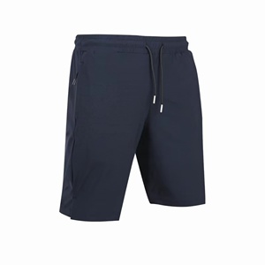 กางเกงขาสั้นเล่นกีฬาสำหรับผู้ชายกางเกงขาสั้นเล่นยิมแห้งเร็วสำหรับฤดูร้อนวิ่งผ้าคอตตอนดีไซน์ถักลาย100% ทึบ - Product Image 5