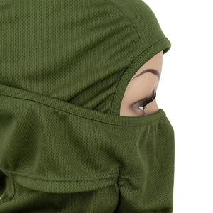 Cagoule unisexe vert olive, masque intégral respirant et imperméable pour adulte, 56-58 cm - Product Image 4