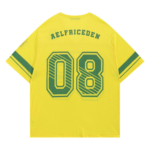 Camiseta de baloncesto de malla negra con cuello en V, manga corta, número 08 bordado, unisex, para adultos, transpirable, atlética - Product Image 6