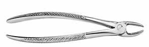 Maxillary Premolar Dental Extraction Forceps Stainless Steel Reusable Instrument with Textured Handles - Product Image 4