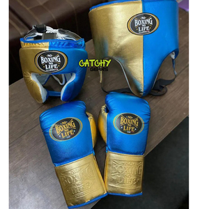 Custom Logo Boxing <b>Set</b> with Training Gloves <b>Punch</b> Pads Hand Wraps for Fitness and Sports Use - Product Image 5