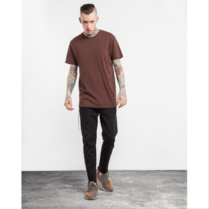 Heavy <b>Weight</b> 160g Twill ODM Polyester Men Oversized Cropped Formal <b>Stand</b> Collar Eco-Friendly Distressed Washed Breathable - Product Image 5