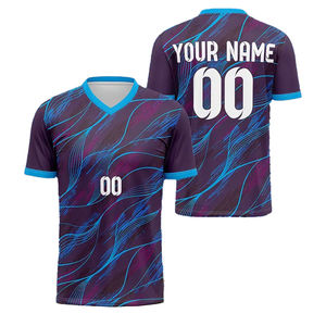 เสื้อฟุตบอลน้ำหนักเบา เนื้อผ้านุ่ม ขายดี ปรับแต่งได้ตามต้องการ ป้องกันรอยยับ มีจำหน่ายในราคาขายส่ง - Product Image 6