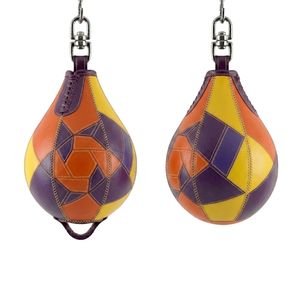 Balón de Boxeo de Cuero Multicolor, Profesional, para Entrenamiento de Velocidad y Coordinación - Product Image 1