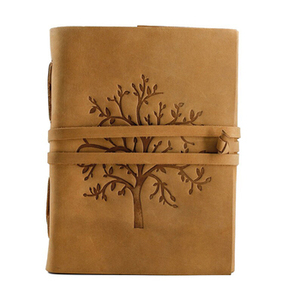 Carnet en cuir véritable gaufré Double Dragon, couverture rigide vintage, Grimoire, carnet de croquis, carnet de lecture antique, classique religieux - Product Image 5