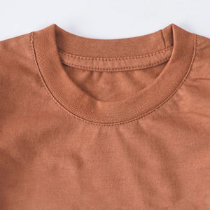 Camisetas Casuales de Algodón 100% Puro para Niños, Cuello Redondo, Diseño Liso o Estampado, para Bebés Niños y Niñas, Venta al Por Mayor - Product Image 3