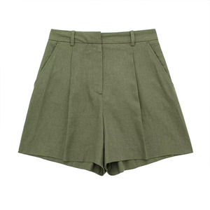 Women's Comfortable Cotton Blend Shorts Soft Casual Everyday Summer Fashion Lounge Wear Shorts - Product Image 6