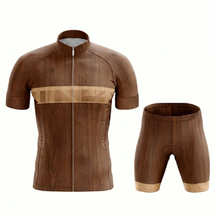 Combinaison de cyclisme unisexe la plus vendue, sur mesure, confortable, à manches courtes, coupe compressive, uniforme de cyclisme à prix avantageux - Product Image 1