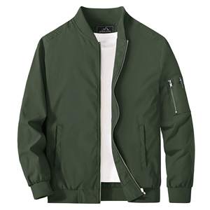 Chaqueta Bomber de Nailon Cortavientos, Forro de Malla Protectora Resistente, Estilo Deportivo de Primera Calidad, Ropa Bomber, Equipamiento Urbano, Venta al Por Mayor - Product Image 2