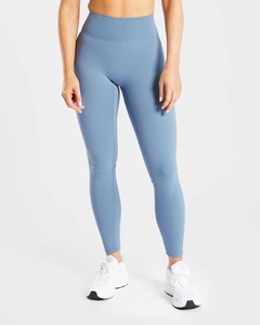 ชุดเลกกิ้งสครันช์ 2 ชิ้นสำหรับผู้หญิงไซส์พลัส แบบสั่งทำพิเศษ เอวสูง สายรัดเอวรูปตัววี ยืดได้ 4 ทิศทาง - Product Image 6