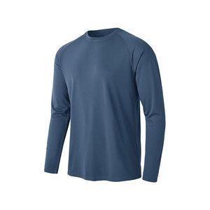 เสื้อยืดคอกลมแขนสั้นผู้ชายผ้าฝ้ายแท้ 100% สกรีนโลโก้ด้านหน้าสองสี แบบ OEM สั่งทำได้ ระบายอากาศ แห้งเร็ว เหมาะสำหรับออกกำลังกาย - Product Image 2