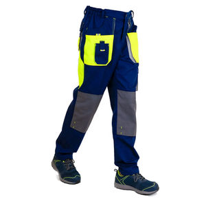 Pantalones Reflectantes de Alta Visibilidad con Ajuste Regulable, Impermeables y Ligeros para Trabajadores al Aire Libre y en Carretera - Product Image 2