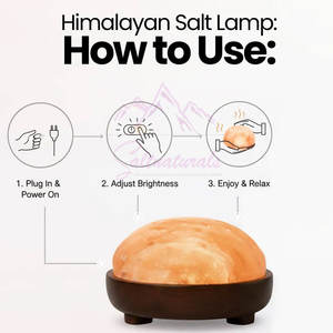 Lampe de sel himalayenne en forme de dôme de qualité supérieure, très bien cotée, pour chambre à coucher - Product Image 5