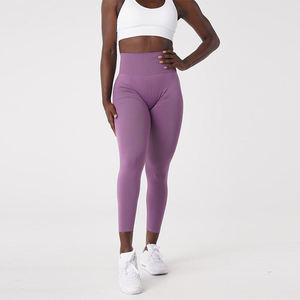 Leggings Deportivos Sin Costuras con Efecto Scrunch, Pantalones de Yoga de Cintura Alta con Control de Abdomen para Mujer - Product Image 2
