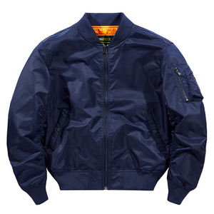 <b>Men</b> Flight Pilot Bomber <b>Jacket</b> Winter Bomber <b>Jackets</b> Windbreaker <b>Baseball</b> Bomber <b>Jackets</b> - Product Image 4