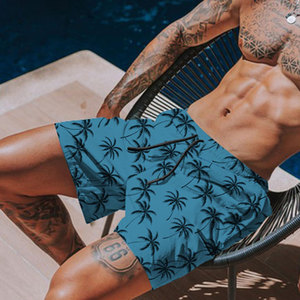 Shorts de bain mi-longs formels sur mesure pour hommes, respirants, séchage rapide, motif uni, best-seller, faible MOQ, prix de gros, personnalisables - Product Image 4