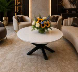 Modern <b>Epoxy</b> Resin River Dining <b>Table</b> Natural Live Edge Wood <b>Table</b> Handmade Luxury Wooden Furniture Custom Size Color for Home - Product Image 4