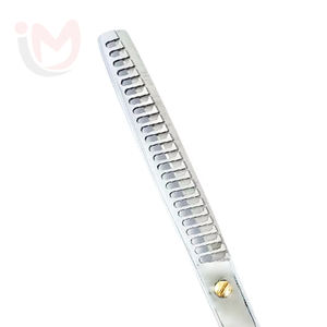 Tijeras de Peluquería Profesionales para Adelgazar el Cabello, de Acero Inoxidable Afilado de 28 Dientes, para Diestros, Herramienta de Salón - Product Image 2