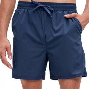 Nouveau design – Short de sport homme bleu marine, séchage rapide, léger, taille élastique avec cordon de serrage, idéal pour la course et l'entraînement estival - Product Image 6
