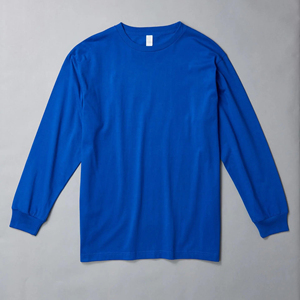 เสื้อยืดแขนยาวผ้าฝ้าย 100% สำหรับผู้ชาย ผู้หญิง และยูนิเซ็กซ์ สั่งทำได้ ป้องกันขนร่วงด้านหน้า น้ำหนัก 280 กรัม เสื้อเปล่าเนื้อหนา - Product Image 3