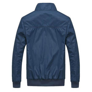 Chaqueta Bomber Varsity Personalizable para Hombre, con Cuello Alto, de Lona, Gruesa, Cálida y Acolchada, Estilo Aviador, Informal - Product Image 2