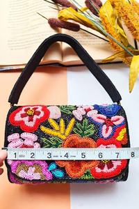 Bolso de Hombro con Cuentas, Hecho a Mano, para Mujer, Bolso de Playa, Bolso Bandolera, Moderno - Product Image 3