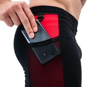 <b>Men</b> <b>Compression</b> Leggings Full Length Elastic Waist Base Layer Pants <b>Men</b> Spandex Polyester Workout Pants <b>Men</b> Gym Fitness <b>Tights</b> - Product Image 6