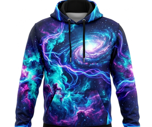 Premium 100% Cotton Heavyweight Sublimated Blank Hoodie <b>for</b> <b>Men</b> and Women Custom Athletic Training - Product Image 4