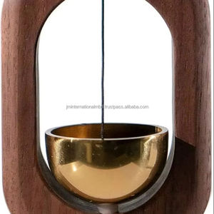 Sonnette de porte magnétique en bois de style japonais à la mode pour la décoration de la maison ou du bureau - Product Image 1