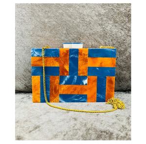 Sac à main de soirée pour femme, pochette de mariée, soirée de mariage, fermeture à rabat, perles, multicolores - Product Image 6