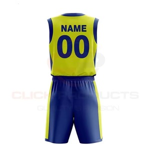 Tenue d'équipe de basketball avec matériau respirant haute performance, adaptée aux matchs en salle et en extérieur et aux séances d'entraînement intensives - Product Image 3