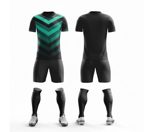Uniforme de Fútbol Premium – Uniforme de Equipo con Sublimación Completa |   Tallas para Hombres, Mujeres y Jóvenes |   Ropa Deportiva Ligera de Secado Rápido para Entrenamiento - Product Image 5