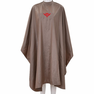 Prix de gros usine, logo personnalisé, nouvelle arrivée, cape de coiffure imperméable en polyester pour adultes - Product Image 3