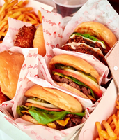 Papier kraft blanc biodégradable, écologique et recyclable, imprimé sur mesure pour hamburgers, frites et sandwichs, avec dimensions personnalisées