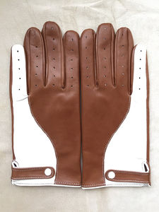 Guantes de Cuero para Motociclismo, Invierno, Pantalla Táctil, Transpirables, Protección de Palma, Unisex - Product Image 6