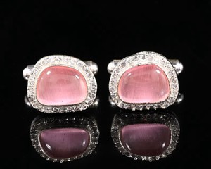 Mancuernillas Personalizadas de Lujo para Hombre |   Mancuernillas de Acero Inoxidable y Plata de Ley 925 |   Joyería al por mayor para puños de camisa de negocios y bodas - Product Image 1