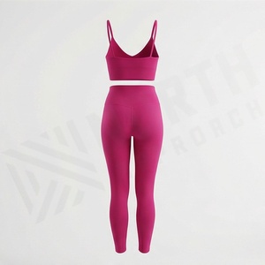 Conjunto de Ropa Deportiva para Hombre, Diseño Personalizado 2025, Color y Logotipo Personalizables, para Yoga, Gimnasio, Fitness y Ejercicio - Product Image 2