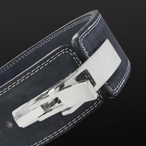 Premium Leather Lever Belt 10mm Wide Weightlifting & Powerlifting Gym Belt with Lower <b>Back</b> <b>Support</b> for Men & Women - Product Image 4