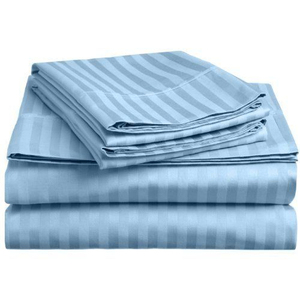 Juego de Ropa de Cama de Fibra de Poliéster 100% Sólida, Ecológica, Personalizada, de Calidad, 200 Hilos, Transpirable, Tejido, Estilo Simple, para Todas las Temporadas, 8 Piezas - Product Image 1