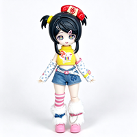 Figurine articulée BJD en PVC personnalisée de haute qualité avec articulations mobiles pour collection d'anime, affichage, usine OEM ODM