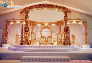 ไม้แกะสลักพระพิฆเนศสำหรับงานแต่งงานของชาวอินเดียเสาแกะสลักพระพิฆเนศสำหรับงานแต่งงาน - Product Image 5