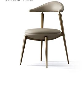 Fauteuil ottoman au design personnalisé, avec dossier, pour salon, couloir, utilisation décorative, fauteuil ottoman. - Product Image 1